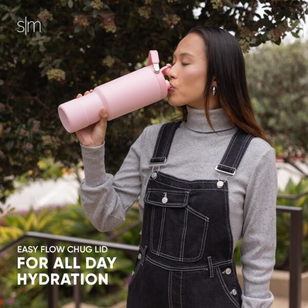 Simple Modern Trek Pivot | 40oz Flip Straw Tumbler with Hand...