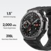 Amazfit Refurbished T-Rex 3 Rugged Military Smart Watch 48mm...
