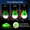Tent Lamp 4 Packs Portable LED Tent Lights Clip Hook Hurrica...