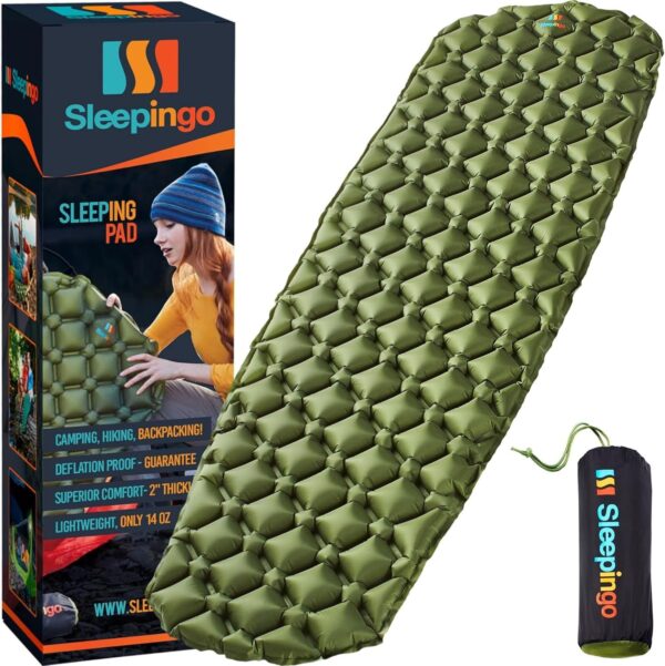 Sleeping Pad for Camping - Ultralight Sleeping Mat for Campi...