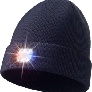 Unisex Beanie with The Light, Gifts for Men Women Husband Hi...