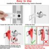 AceMining Portable Door Lock Home Security Door Lock Travel ...
