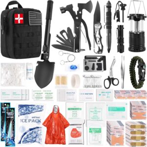 Abpir318 PCS Emergency Survival Kit, Survival Gear and Equip...