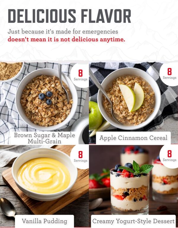 READYWISE - Emergency Food Supply, 132 Servings, 1 Bucket, F...