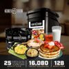 Ready Hour Breakfast Bucket (128 Servings), Emergency Food S...