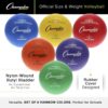 Champion Sports Rubber Volleyball, Official Size, for Indoor...