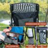 Heated Folding Camping Chair Portable for Outdoor Sports, Fu...