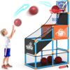 Arcade Basketball Game Set Boy Toys: Indoor Basketball Hoop ...