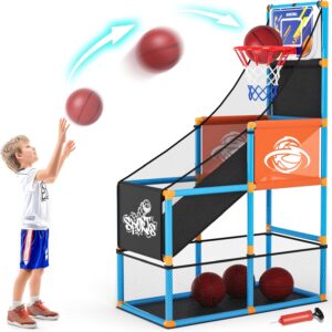 Arcade Basketball Game Set Boy Toys: Indoor Basketball Hoop ...