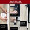 AceMining Upgraded Door Security Bar & Sliding Patio Bar, He...