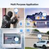 TECKNET Door Alarms for Kids Safety, Window Alarm Pool Alarm...
