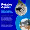 Potable Aqua Water Purification Tablets with PA Plus, Portab...