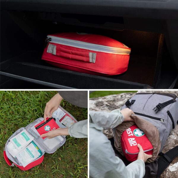 General Medi 2-in-1 First Aid Kit (215 Piece Set) + 43 Piece...