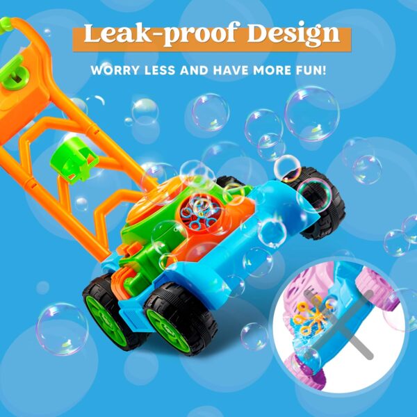 SLOOSH Bubble Lawn Mower Toddler Toys - Kids Bubble Machine ...