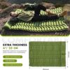 Camping Sleeping Pad,Double Sleeping Pad for Camping-Self In...
