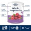 Augason Farms Freeze Dried Whole Raspberries Can, Emergency ...