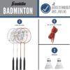 Franklin Sports Badminton Net Sets - Outdoor Backyard + Beac...