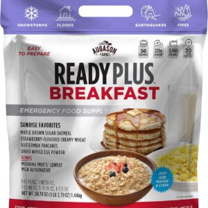 Augason Farms READY PLUS Breakfast Emergency Food Supply | 3...
