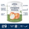 Augason Farms Dehydrated Chopped Onions Can, Emergency Food ...
