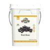Augason Farms Dried Black Beans 4-Gallon Pail, Bulk Food Sto...