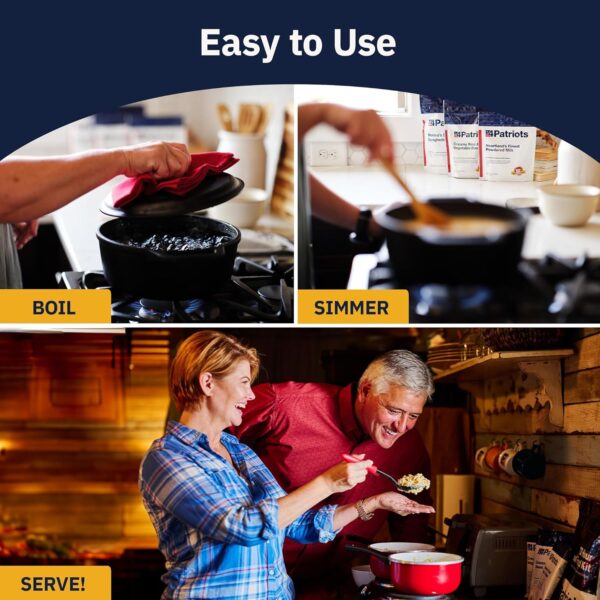 4Patriots 4-Week Survival Food Kit: Emergency Food Supply De...