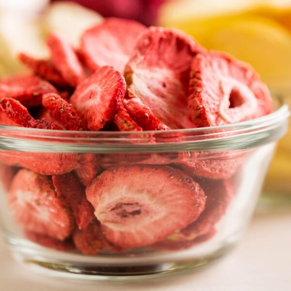Augason Farms Freeze Dried Sliced Strawberries Can, Emergenc...