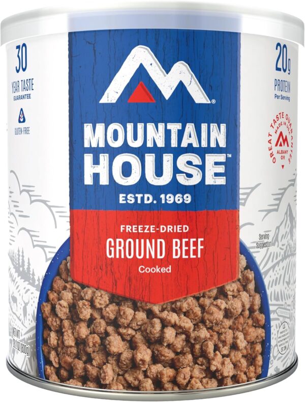 Mountain House Cooked Ground Beef | Freeze Dried Survival & ...