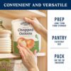 Augason Farms Dehydrated Chopped Onions Can, Emergency Food ...