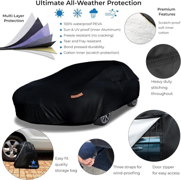 EzyShade 10-Layer Waterproof Sports Car Cover. See Vehicle S...