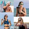 MEETSUN Polarized Sports Sunglasses for Women Men Driving Ru...