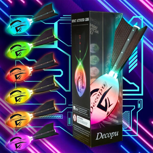 2025 Latest Light Up Football-Glow in The Dark Ball-Recharge...