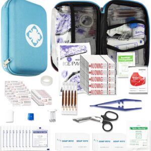 Car-Home Survival First-Aid Kit Emergency-Kit - Blue 273Piec...