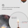 AOFAR Magnesium Fire Starter AF-374 (2-Pack) Waterproof Fire...