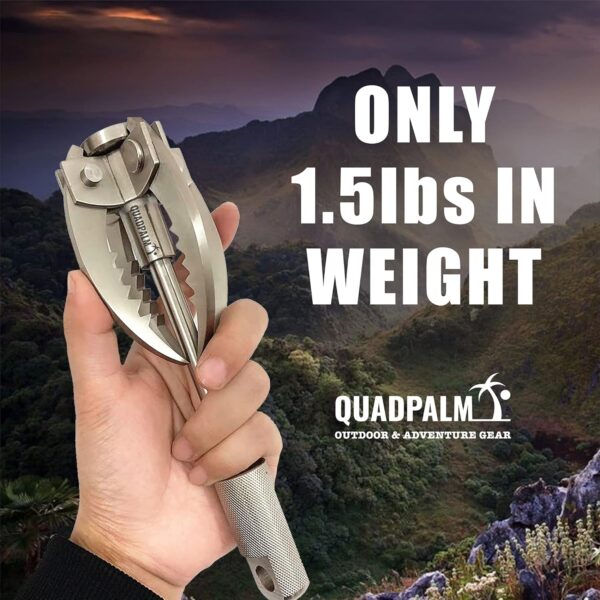 Grappling Hook and Rope 10M (32ft) - Multifunctional Heavy D...