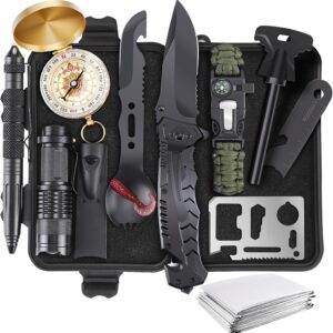 Survival Kits, Gifts for Christmas Men Dad Husband Him, 13 i...
