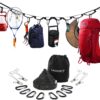 Campsite Storage Strap with 19 Separated Loops for Hanging C...