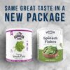 Augason Farms Dehydrated Spinach Flakes Can, Emergency Food ...
