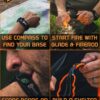 Atomic Bear Paracord Bracelet (2 Pack) - Adjustable - Fire S...