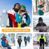 2 Pack Winter Neck Gaiter Warmer for Men&Women,Windproof Fac...
