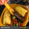 UCO Utility Spork 3-in-1 Combo Spoon-Fork-Knife Utensil, 2-P...