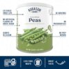 Augason Farms Freeze Dried Peas Can, Emergency Food Supply, ...