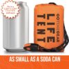 Go Time Gear Survival Life Tent • 2 Person Mylar Emergency S...