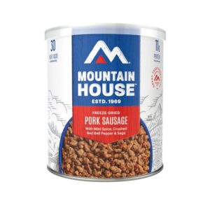 Mountain House Pork Sausage #10 Can | Freeze Dried Survival ...