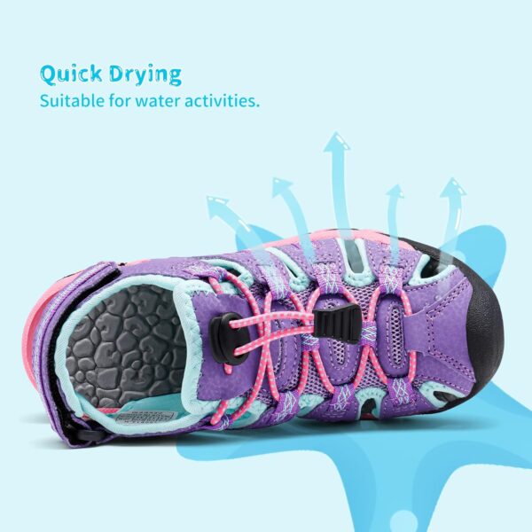 DREAM PAIRS Boys Girls Summer Outdoor Athletic Sport Sandals...