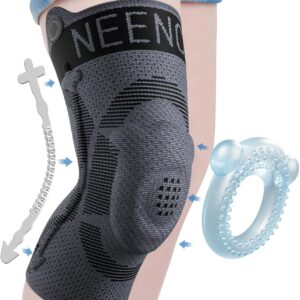 NEENCA Kids Knee Brace Sleeve, Youth Knee Compression Sleeve...