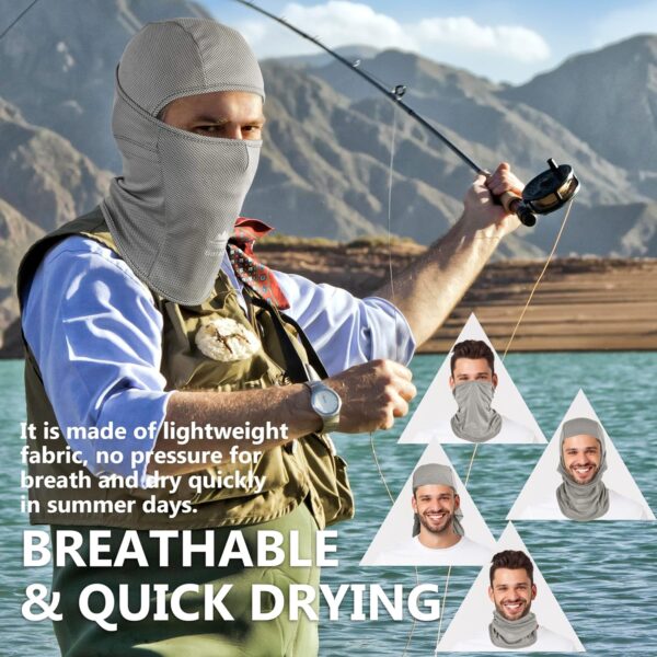 Balaclava Face Mask Sun UV Protection Breathable Full Head M...