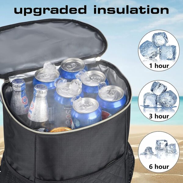 Wolka Cooler Backpack 30 Cans,Portable Backpack Coolers Insu...