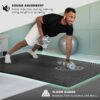 Gym Flooring Set - Interlocking EVA Soft Foam Floor Mat, 18 ...