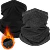 2 Pack Winter Neck Gaiter Warmer for Men&Women,Windproof Fac...