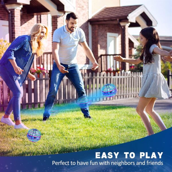 LEMATRIX 2024 Flying Orb Ball Toy, Hover Ball Boomerang Fly ...